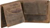 Geldbörse Herren Leder braun VINTAGE Portemonnaie Produktbild-Vorschau 5