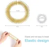 6 Stück Akupressur Ring Set, Massageringe für Finger Produktbild-Vorschau 2