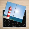 Tulup Glas-Herdabdeckplatte - 2x30x52cm - Produktbild-Vorschau 2