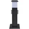 vidaXL Prise de jardin Tour de prise noire avec lampe Voir les images du produit 2
