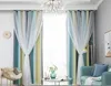 A living room scene with curtains, a sofa, and a coffee table. Voir les images du produit