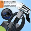 KRUMAD Pompa elettrica a batteria con manometro, mini Anteprima dell’immagine prodotto 4
