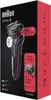 Braun Series 5 51-R1000s Red Wet&Dry holicí strojek Náhled obrázku produktu 2