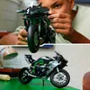 LEGO 42170 Technic Kawasaki Ninja H2R Motorrad (42170) Anteprima dell’immagine prodotto 12