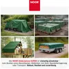 NOOR Abdeckplane SUPER - 200g/m² - 4x7 m - Grün - Produktbild-Vorschau 5