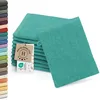 10er Set Waschlappen aus Baumwolle, 16x21 cm, türkis Produktbild-Vorschau 1