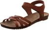 Mustang Sandalen Plat  Sandalen Plat - Cognac - Maat 39 Voir les images du produit 36