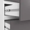 Comò con cassetti SAVRILA - bianco / grigio Anteprima dell’immagine prodotto 4