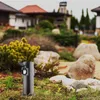 Borne de jardin IP44 2 prises SOLIGHT PG10B cylindre noir Voir les images du produit 3