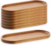 Servírovací tácky, 8 kusů - Dřevěné tácky, rozměry 28 x 10 Náhled obrázku produktu 1