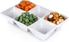 Snackschalen aus weißem Porzellan - 6er-Set Produktbild-Vorschau 4