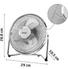 Koenic KTF 2221 Tischventilator in Chrom Ventilator Produktbild-Vorschau 2