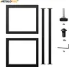 A product image showing table legs and hardware components against a white background. Produktbild-Vorschau
