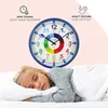 Kiddus Time Teacher Wanduhr für Kinder. 30cm Analoger Produktbild-Vorschau 5