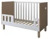 ZEE Lettino LOFT 2 in 1 120x60 cm Bianco Convertibile in Anteprima dell’immagine prodotto 7