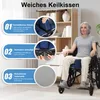 Rollstuhl Keilkissen mit Sicherheitsgurten, Anti-Rutsch Produktbild-Vorschau 4