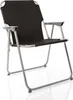 BigDean Klappstuhl Schwarz Campingstuhl Faltstuhl Produktbild-Vorschau 1