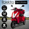 Rolektro, E-Trike 25 V.3 Lithium, Rot, 60-30AH Akku, 1000 Produktbild-Vorschau 2