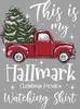 This is my Hallmark watching Shirt - Weihnachten Produktbild-Vorschau 3