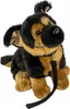 A plush German Shepherd dog sitting with a leash. Náhled obrázku produktu