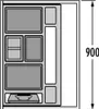 Contenitore per rifiuti Hailo 3620911 Separato-K 900 2x 8 + Anteprima dell’immagine prodotto 7