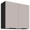 Küchen Hängeschrank 80 cm Küche ARONA Kaschmir beige matt + Produktbild-Vorschau 1
