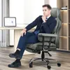 Bürostuhl mit Fußstütze - Ergonomischer Schreibtischstuhl Produktbild-Vorschau 8