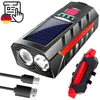Fahrradlicht Set LED vorne und hinten mit Solarladung, Akku Produktbild-Vorschau 13