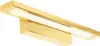 A gold-colored LED wall light. Produktbild-Vorschau
