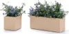 Pflanzkübel Greener KEBE Kunststoff 100 x 40 x 40 cm sand Produktbild-Vorschau 2