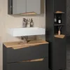 Badmöbel-Set Vicco Marelle Anthrazit 3 Teile mit Produktbild-Vorschau 4