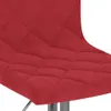 vidaXL Barhocker 2 Stk. Weinrot Samt Produktbild-Vorschau 10