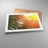 Gerahmtes Poster - Weißer Rahmen - Exotisch Blätter Produktbild-Vorschau 3