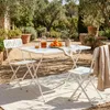 Table pliante 'Sande' rectangulaire acier 71x70x110 cm Voir les images du produit 5