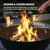 Outsunny vuurkorf, 60 x 53 x 66 cm, met haak, kolenrooster Productafbeelding-voorbeeld 7