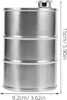 Flachmann, 740-ml-Flachmann aus Edelstahl in Form eines Produktbild-Vorschau 2
