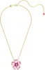 Swarovski Halskette Uni Idyllia Flower Pink Gold‑Tone Produktbild-Vorschau 2
