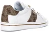 Guess Low Stew Sneaker mit seitlichem Logo in Beige-Braun Produktbild-Vorschau 3