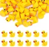 100 Mini-Enten - Kleine Gummienten - Mikro-Enten - Duckies Produktbild-Vorschau 2