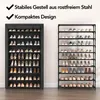 Brixy Schuhregal XXL – 9-stöckiger Schuhschrank – für bis Produktbild-Vorschau 3