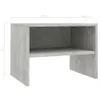 vidaXL Nachttisch Betongrau 40x30x30 cm Holzwerkstoff -  Produktbild-Vorschau 12