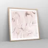 Gerahmtes Poster - Rahmen in heller Eiche - Rosa Marmor Produktbild-Vorschau 8