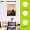 ARTland Wandbild Alu für Innen & Outdoor Friedlicher Abend Produktbild-Vorschau 3