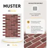AMK Muster-Paneel 410 Mix Rot  – Marmorgranulat-Oberfläche in Originalgröße Produktbild-Vorschau