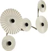 Kinkiet OSRAM DECOR Plisse, 5 gniazd, E27, stal, beżowy, Podgląd zdjęcia produktu 1