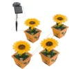 Eglo LED 4-er Set Solarleuchte Solar-Lampe Blumen Produktbild-Vorschau 1