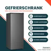 homeX Gefrierschrank, Tiefkühlschrank groß - 168L Produktbild-Vorschau 2