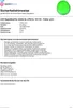 A document with product information and safety instructions for a LED signal light. Produktbild-Vorschau