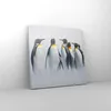 Bild auf Leinwand - Leinwandbild - Pinguine Winter Schnee Produktbild-Vorschau 4