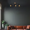 Spotlight, black, with wood, excl. 3xGU10/max.9W Produktbild-Vorschau 4